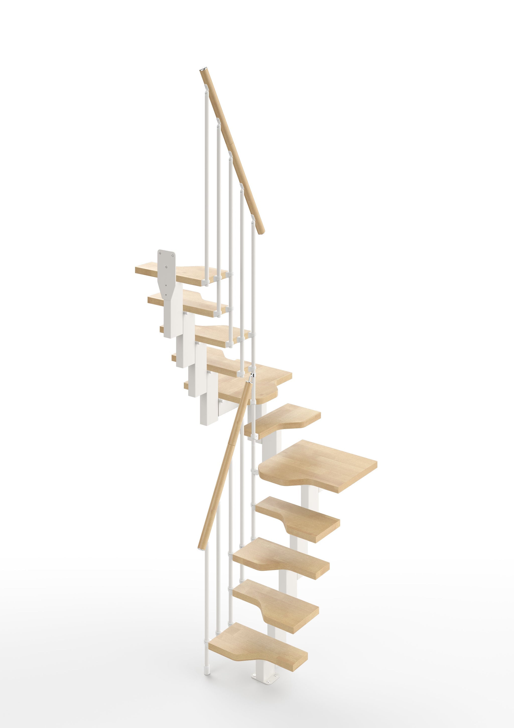 Escalera de tramo Mini Brick - Natural 12